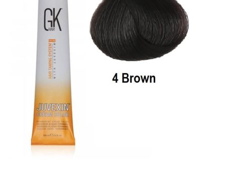 GK Hair Color 4 Brown 100 ml Fashion