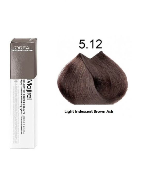 LOreal Professional Majirel 5.12 Light Iridescent Brown Ash 50ml Cheap