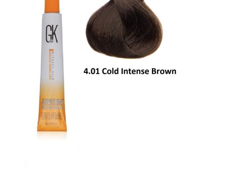 GK Hair Color 4.01 Cold Intense Brown 100 ml Fashion