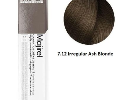 Loreal Professionnel Majirel 7.12 Irregular Ash Blonde 50ml Online Sale