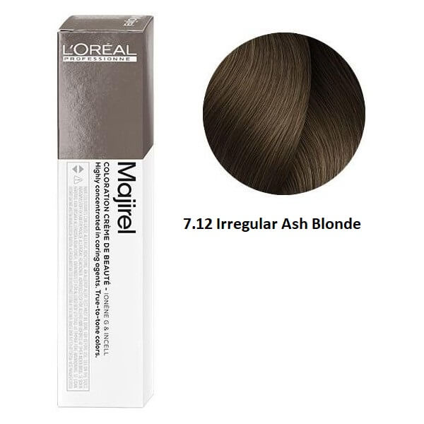 Loreal Professionnel Majirel 7.12 Irregular Ash Blonde 50ml Online Sale