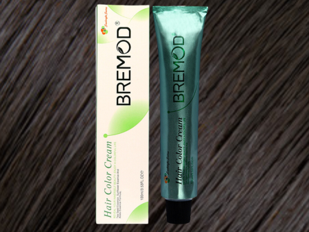 Bremod Hair Color Cream 4.0 Medium Brown 100ml Online now