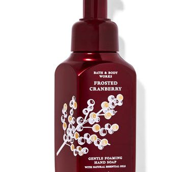 Bath &  Body Works Frosted Cranberry Gentle Foaming Hand Soap 259ml Hot on Sale