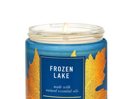 Bath & Body Works Frozen Lake Single  Wick Candle Online now