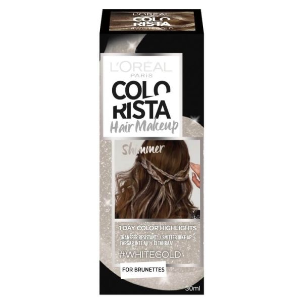 LOreal Colorista Hair Makeup Whitegold 30ml Supply