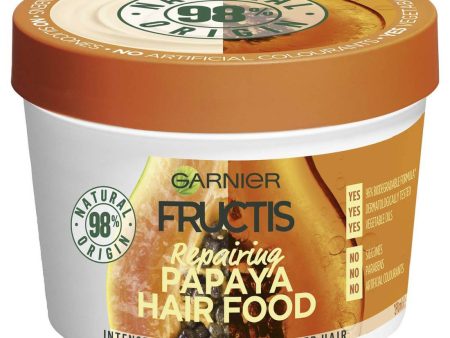 Garnier Fructis Repairing Papaya Hair Food 390ml Cheap