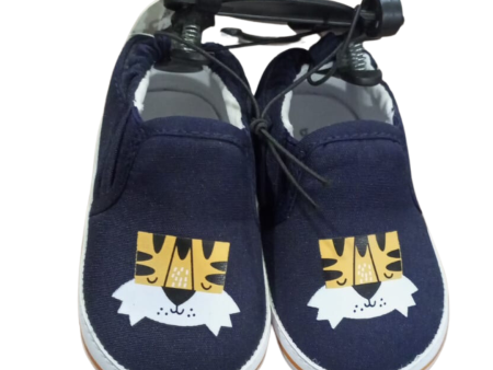 Barefeet SM Casual - Johnnie - Navy - Prewalkers Size 19 Online now