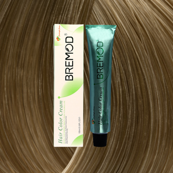 Bremod Hair Color Cream 8.37 Light Gold Green Blond 100ml Cheap