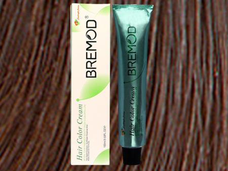 Bremod Hair Color Cream 4.3 Medium Golden Brown 100ml Supply