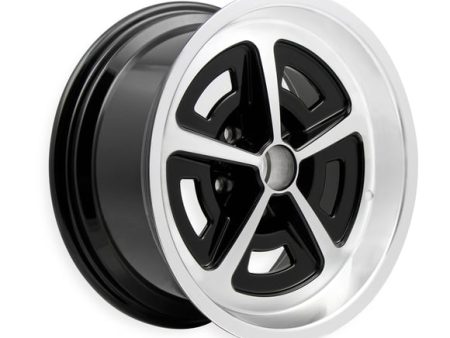 HK Magnum Wheel - Aluminum 17  x 8 , 4.25  Backspace, 5 x 4.50 Bolt Pattern Fits Ford, Mopar A,B,E-Body, Dodge 1 2-ton Truck and AMC Discount