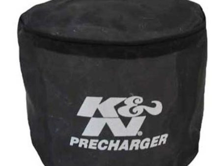 K&N Universal Precharger Round Straight Air Filter Wrap Black on Sale