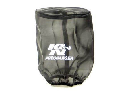 K&N Universal Precharger Round Straight Air Filter Wrap Black 5in ID x 7in Height Discount