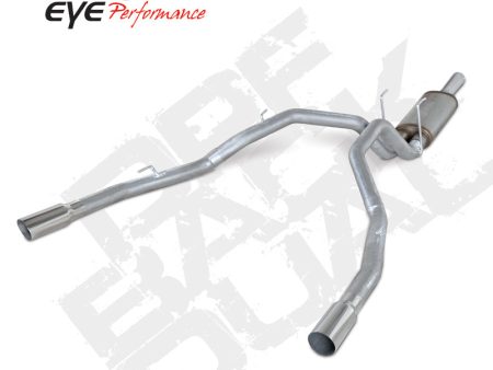 Diamond Eye KIT 3in DPF-BACK DUAL AL: DODGE 1500 2014 DIESEL Supply