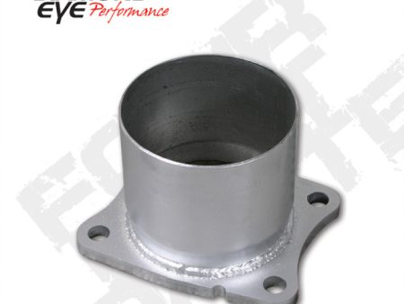 Diamond Eye ADAPTER 4-BOLT FLANGE 4in INNER DIA CLAMP-ON AL: 01-05 CHEVY GMC 6.6L 2500 3500 CHV-FBA Online Sale