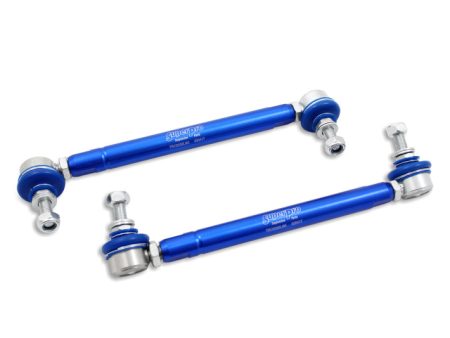 SuperPro 2004 Mazda 3 i Front HD Adjustable End Link Set (10mm Studs 254mm to 305mm) Discount