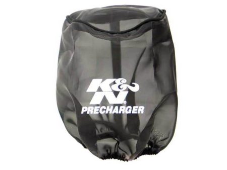 K&N Precharger Tapered Air Filter Wrap Black 6in Height   6in Diameter Cheap