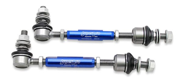 SuperPro 2003 Lexus GX470 Base Rear HD Adjustable End Link Set - 12mm Studs Online now