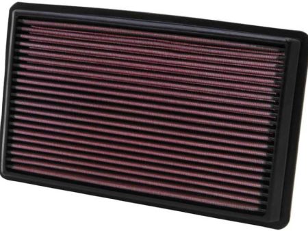 K&N 02-07 WRX STi Drop In Air Filter 11in O S Length   6.563in O S Width   1.063in Height Cheap