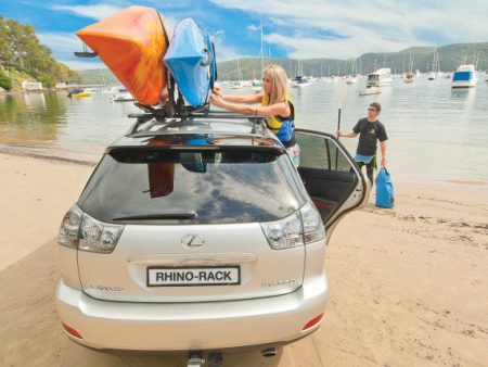 Rhino-Rack Folding J Style Kayak Carrier Extension - Pair Fashion