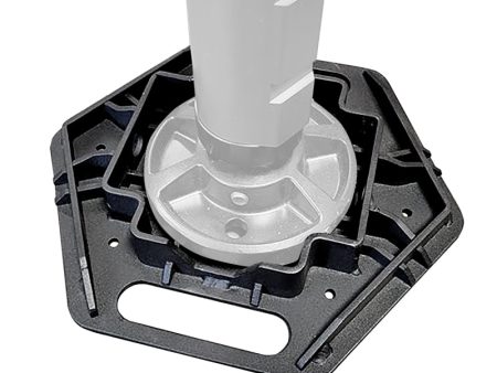 Go Rhino Xventure Gear El Gato Base Plate - Blk For Discount