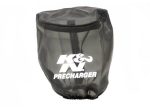 K&N Precharger Round Straight Air Filter Wrap Black - 4.5in ID x 5in H Fashion