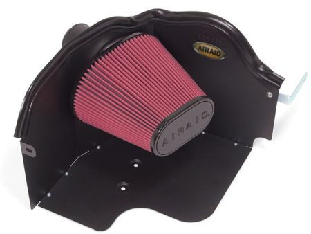 Airaid 05-07 Ford F-250 350 6.8L V-10 CAD Intake System w o Tube (Oiled   Red Media) For Cheap