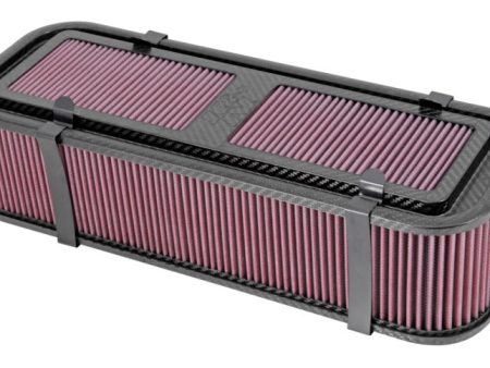 K&N Custom Racing Assembly 19in x 4.75in Carbon Fiber Air Filter For Cheap