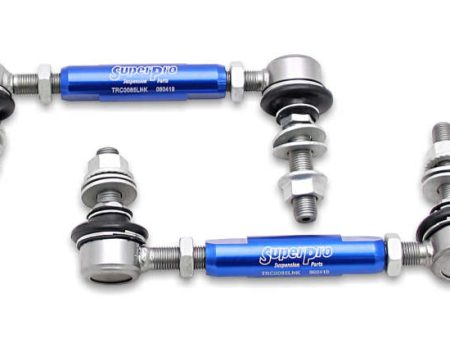 SuperPro 2003 Lexus GX470 Base Front HD Adjustable End Link Set Online Hot Sale