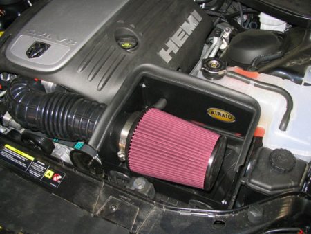 Airaid 05-08 Dodge Magnum Chrysler 300C 5.7L Hemi CAD Intake System w o Tube (Dry   Red Media) Online