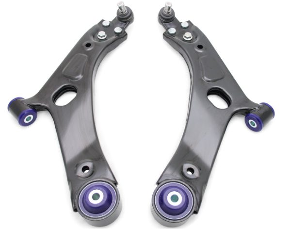 SuperPro 11-16 Kia Sportage Front Lower Control Arm Set W  Sp Bushings Hot on Sale