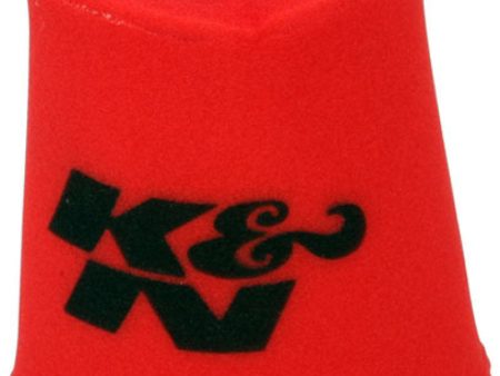 K&N Airforce PreCleaner Round Tapered Red Air Filter Foam Wrap 6in Base ID x 5in Top ID x 9in H For Discount