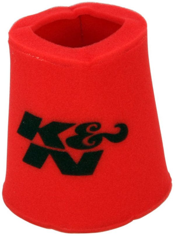 K&N Airforce PreCleaner Round Tapered Red Air Filter Foam Wrap 6in Base ID x 5in Top ID x 9in H For Discount