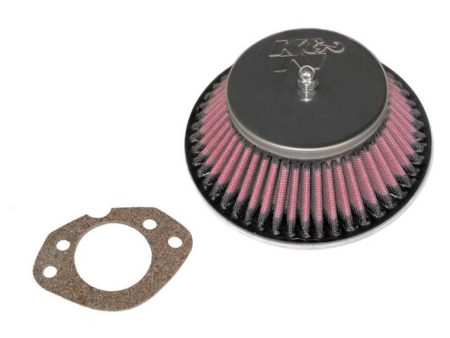 K&N Custom Racing Assembly - Round Tapered - Red 1.656in Neck Flange - 2.25in Over Height Supply