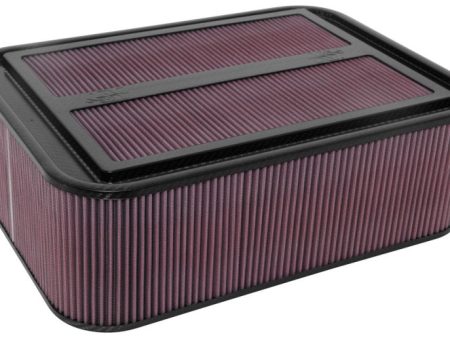 K&N Custom Racing Assembly Carbon Fiber Air Box w o Base - Large on Sale