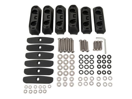 Rhino-Rack 03-09 Toyota Land Crusier Prado RCP Base Kit - 6 pcs Hot on Sale