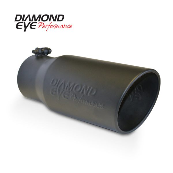 Diamond Eye TIP 5in-6inX12in BOLT-ON ROLLED ANGLE 15 ANGLE CUT DIAMOND EYE BLACK POWDERCOAT Cheap