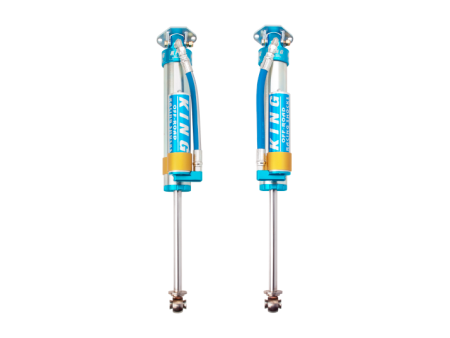 King Shocks 07-18 Jeep Wrangler JK Rear 2.5 Dia Piggy Hose Res Shocks 6in Lift (Pair) Fashion