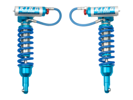 King Shocks 2012+ Isuzu D-Max Front 2.5 Dia Remote Reservoir Coilover w Adjuster (Pair) For Discount