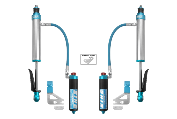 King Shocks 2022+ Toyota Tundra Rear 2.5 Dia Remote Reservoir Coilover & Adjuster (Pair) Discount